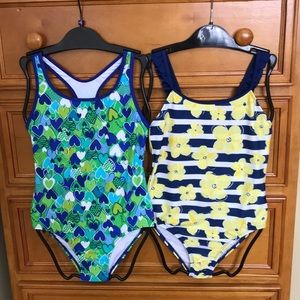 Two beautiful swim suits. Size 10. Speedo&Gymboree